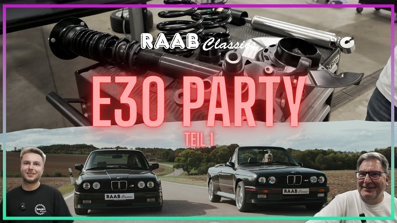 BMW E30 Wochen 🔥 Ganzlackierung, mehr Fahrdynamik bis hin zu Wartung & Servicearbeiten! 🔧