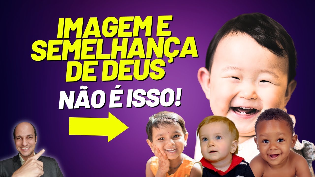99% entende ERRADO o significado de IMAGEM E SEMELHANÇA DE DEUS!