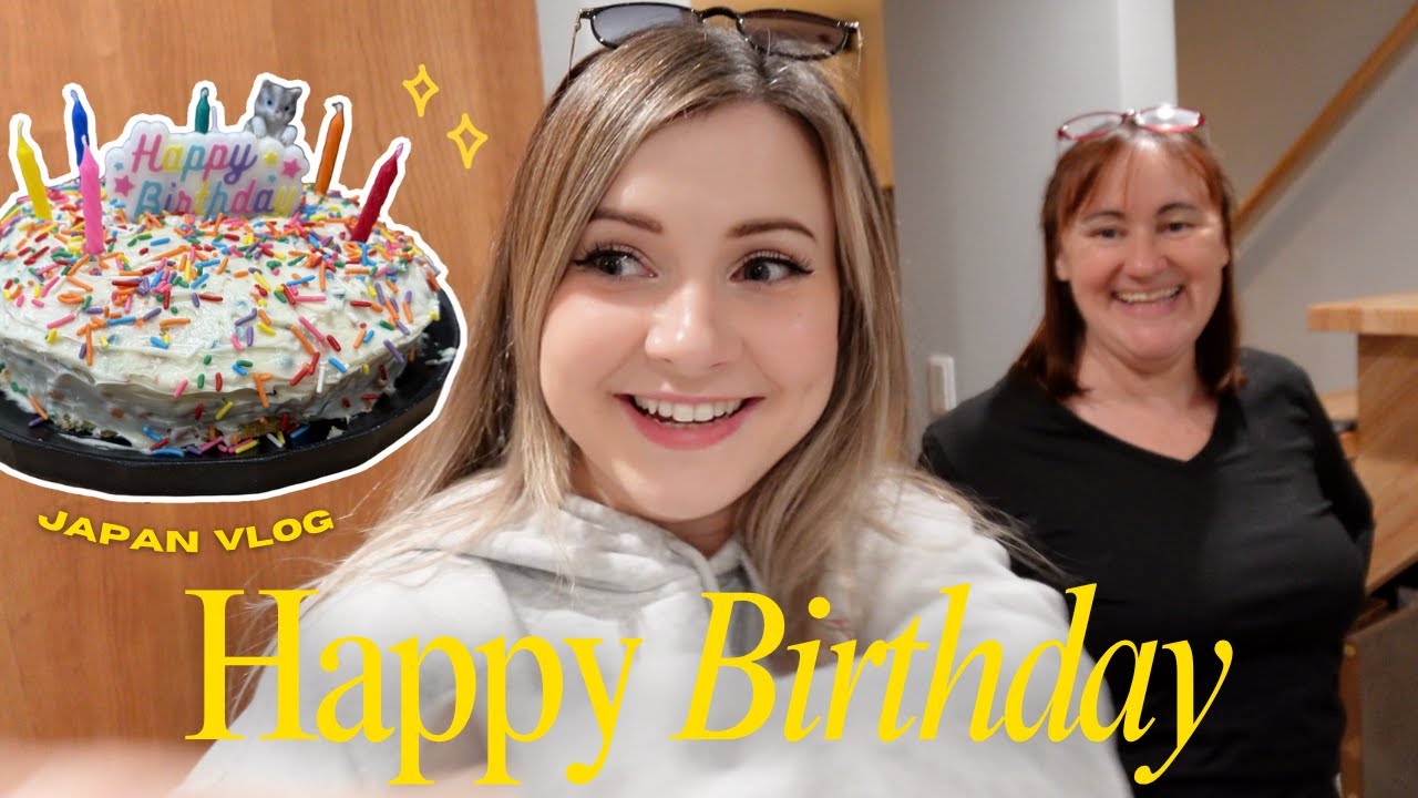Day in my Life in Japan 🧁✨Birthday Edition