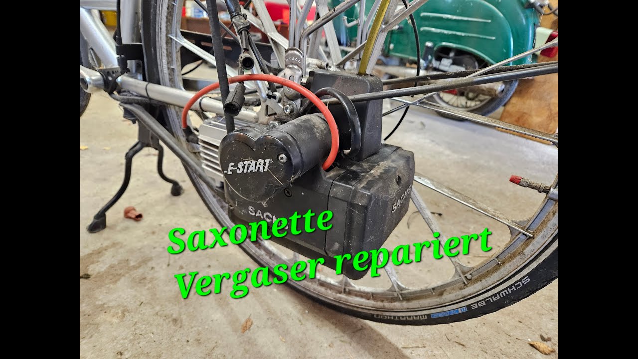 Saxonette Vergaser repariert