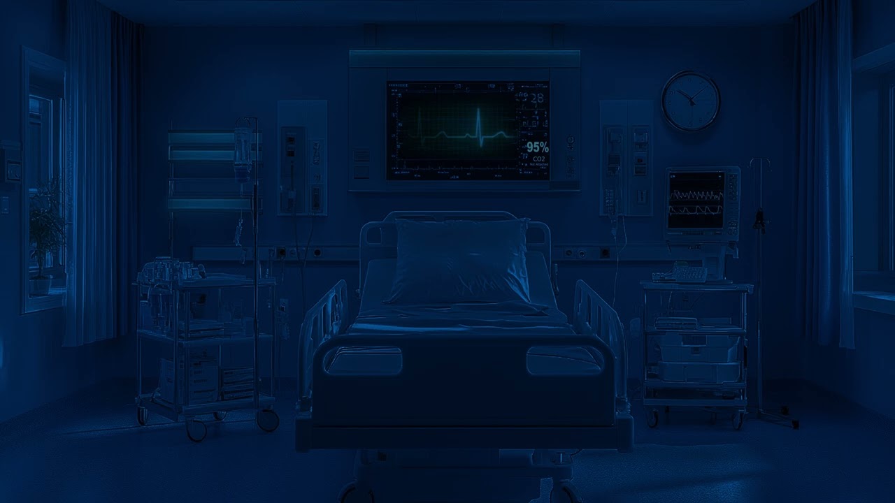 Ambience in the Hospital VIP Room | Heart Monitor, Medical Tools Relaxation | Calm Your Mind