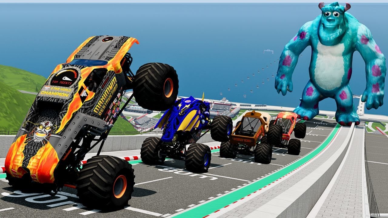 Epic High Speed Car Jumps #20 &ndash; BeamNG Drive | BNG Astar