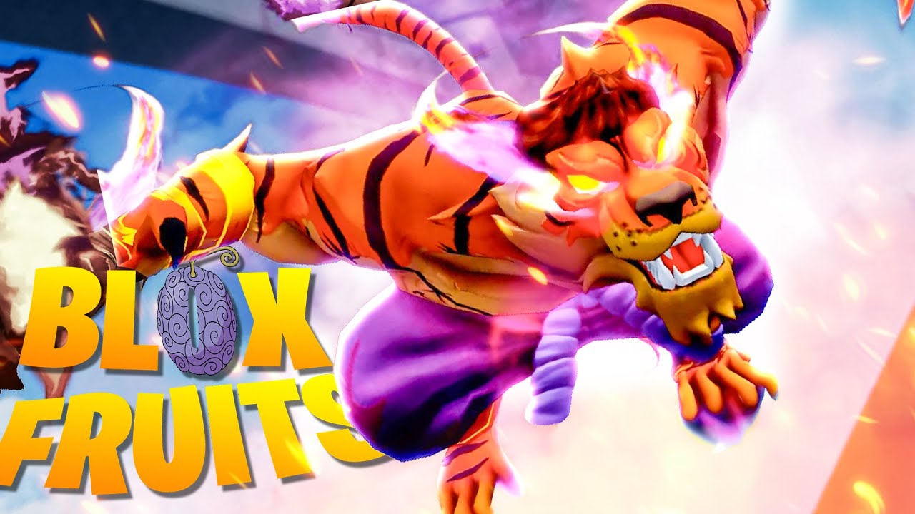 JE TESTE LE NOUVEAU FRUIT du TIGRE sur BLOX FRUITS  !! (Blox Fruits #189)