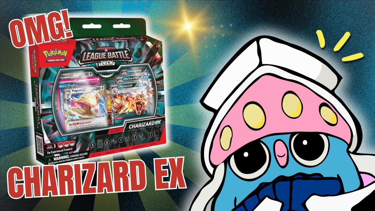 CHARIZARD EX League Battle Deck y Cómo MEJORARLO!!