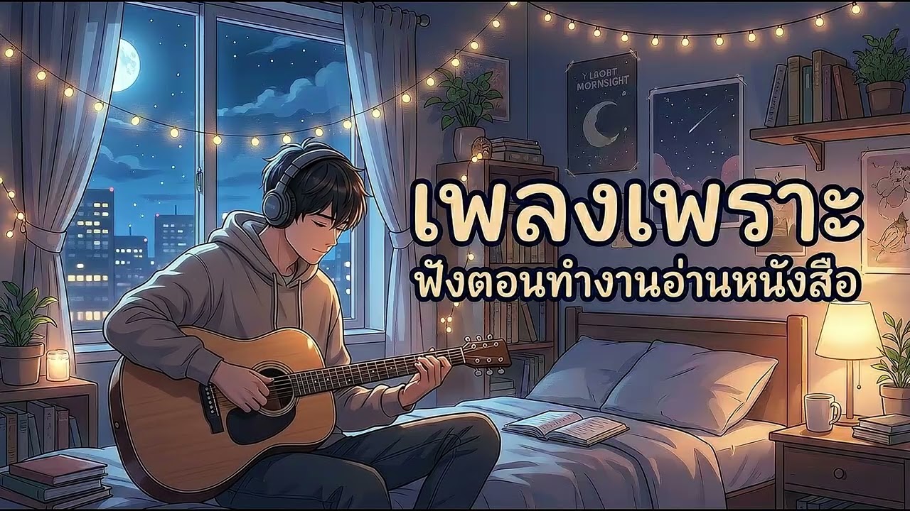 🎧 รวมเพลงเพราะ ฟังตอนทำงานหรืออ่านหนังสือ สไตล์คาเฟ่ ใหม่ล่าสุด 2026