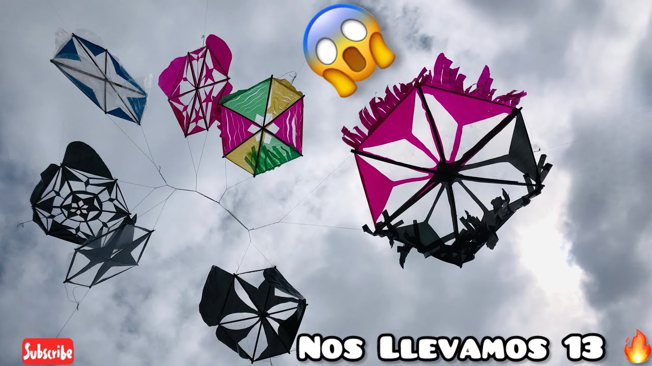 Nos Llevamos 13🔥Chichigua Lajiando Volando Chichigua Haciendo Guiso  Quemamos 5 😱 Papalote O Cometa