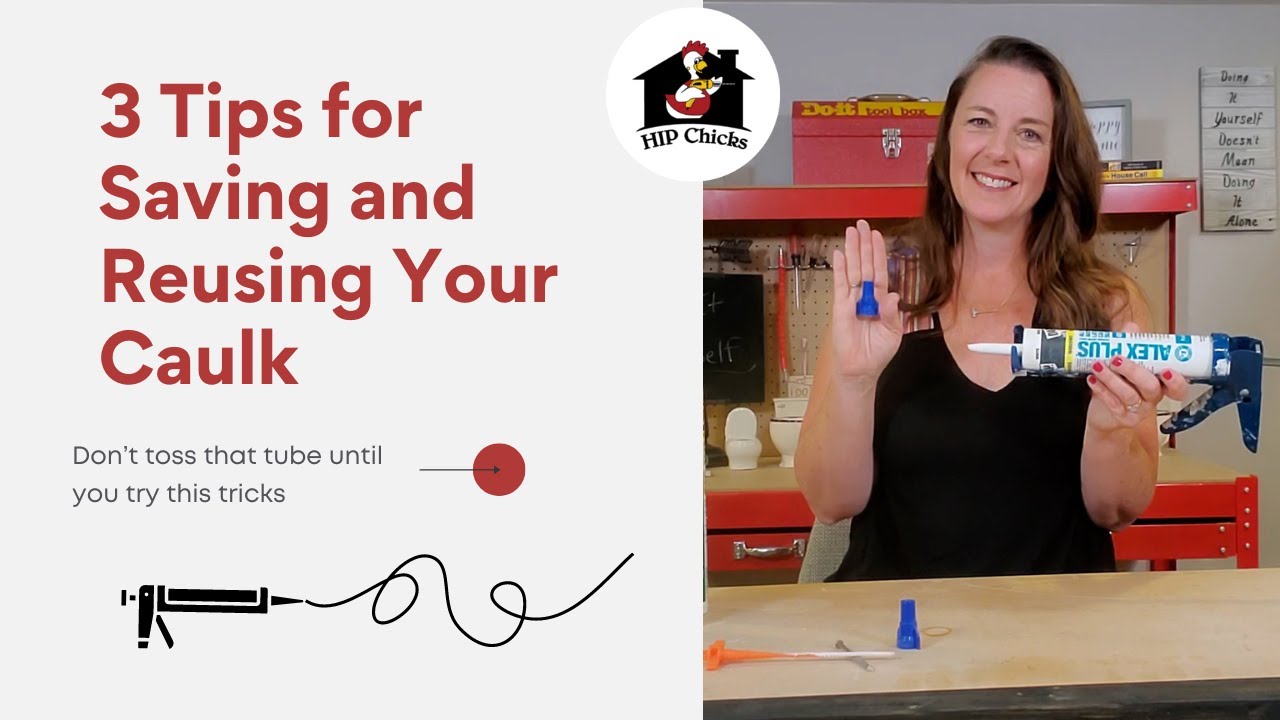 Caulk tubes - How to cap caulk tubes