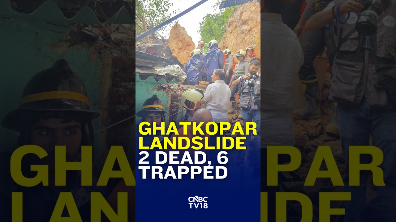 2 Killed, 6 Feared Trapped After Landslide Hits Shanties In Mumbai's Ghatkopar