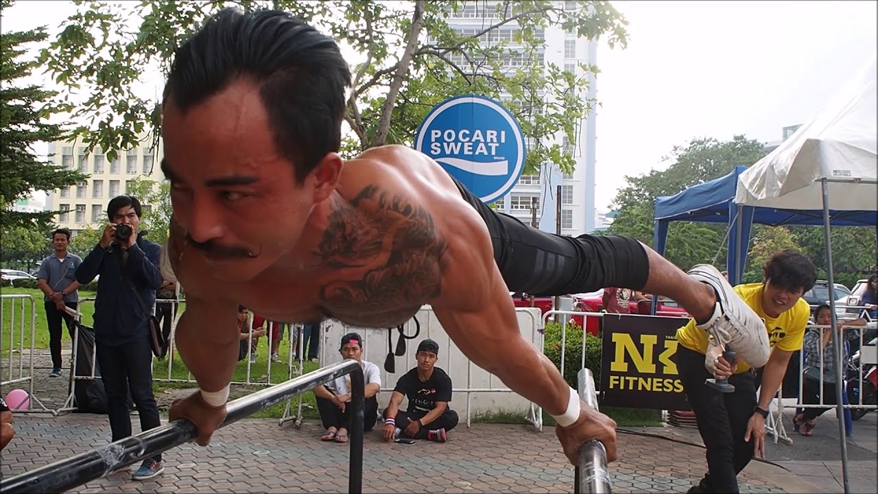 (คลิปเต็มรอบ 2) การแข่งขัน Street Workout ประเทศไทย ที่ อินดอร์สเตเดียมหัวหมาก