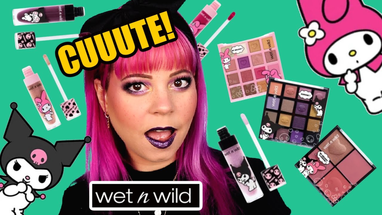 Naughty or nice? Wet n wild My melody and Kuromi collection 😈