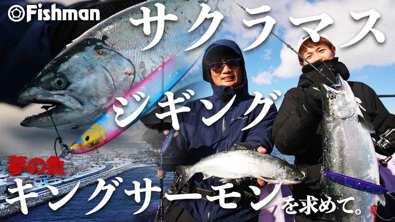 夢の魚キングサーモンの可能性も⁉︎北海道羅臼でサクラマスジギング