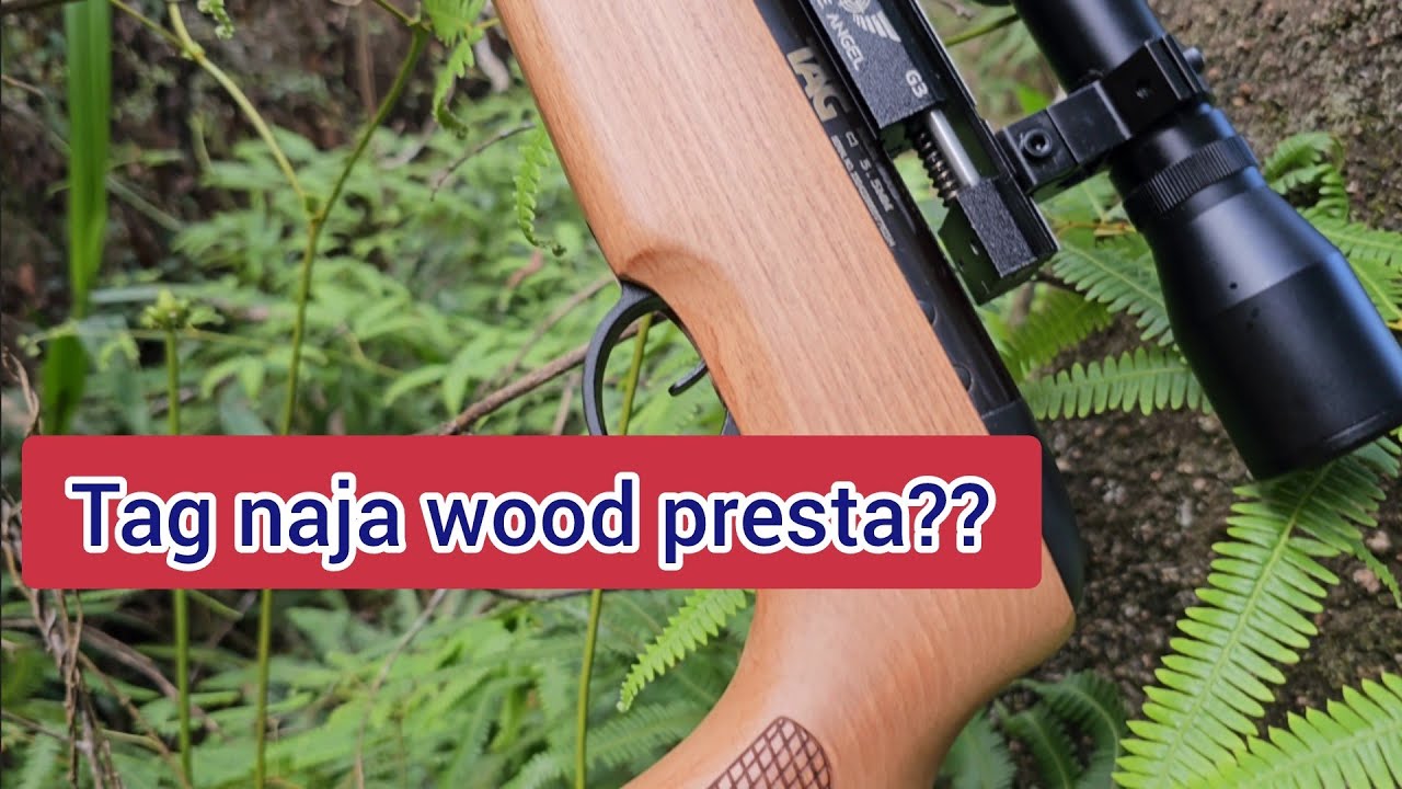 Tag naja wood 5.5, depois de 500 disparos!!!
