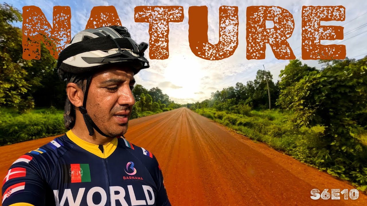 آخرین رکاب در کمبودیا | My Last Cycling Adventure in Cambodia