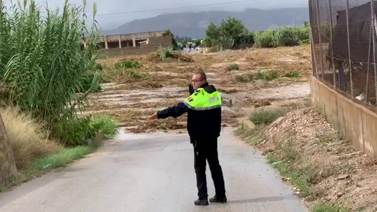 Riada en un barranco zona sur provincia de Valencia 130919