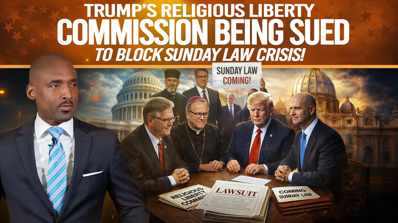 🔥Religious Liberty Commission Being Sued To Block Sunday Law Crisis🔥Pope: My Church Owns The Bible🔥