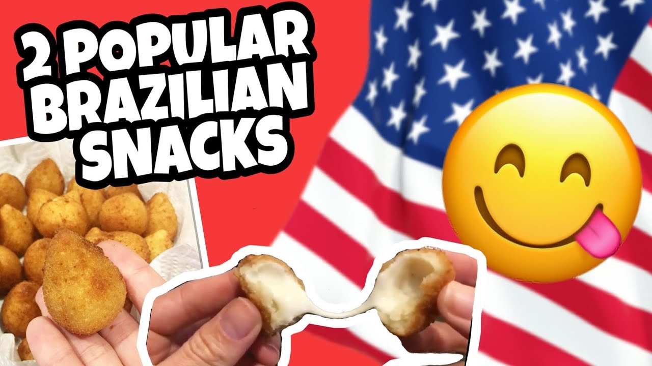 BRAZILIAN TREATS  RECIPE - CHEESE BALLS AND COXINHAS / Bolinhas de queijo e COXINHA