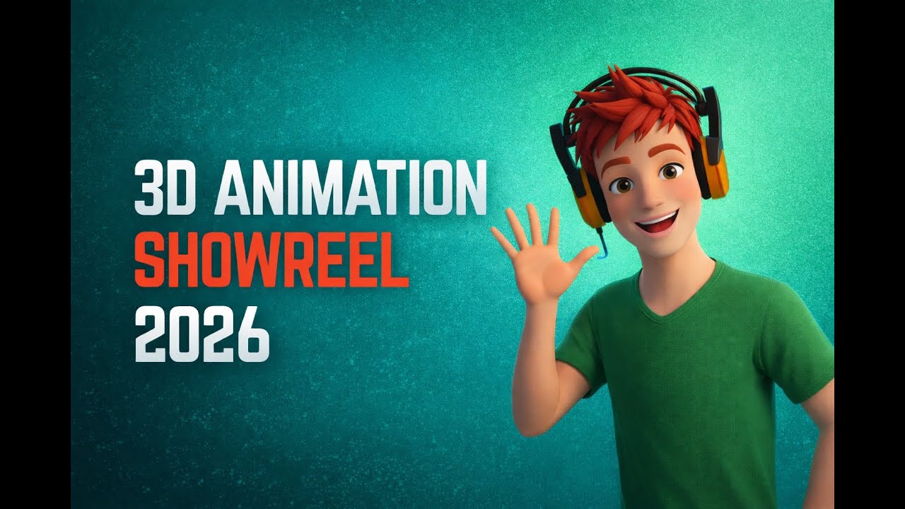 3D Animation Showreel By Shibin Raj 2026