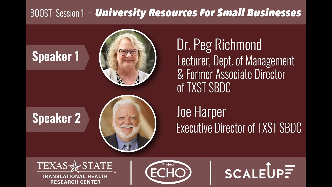 University Resources for Small Businesses | BOOST
