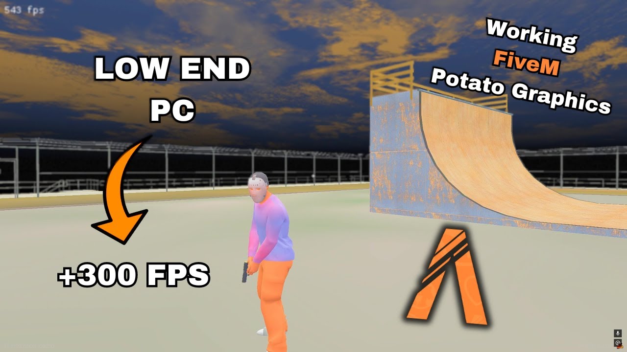 СЕКРЕТ, КАК ПОЛУЧИТЬ БОЛЬШЕ FPS В FIVEM (POTATO GRAPHICS) +300 FPS