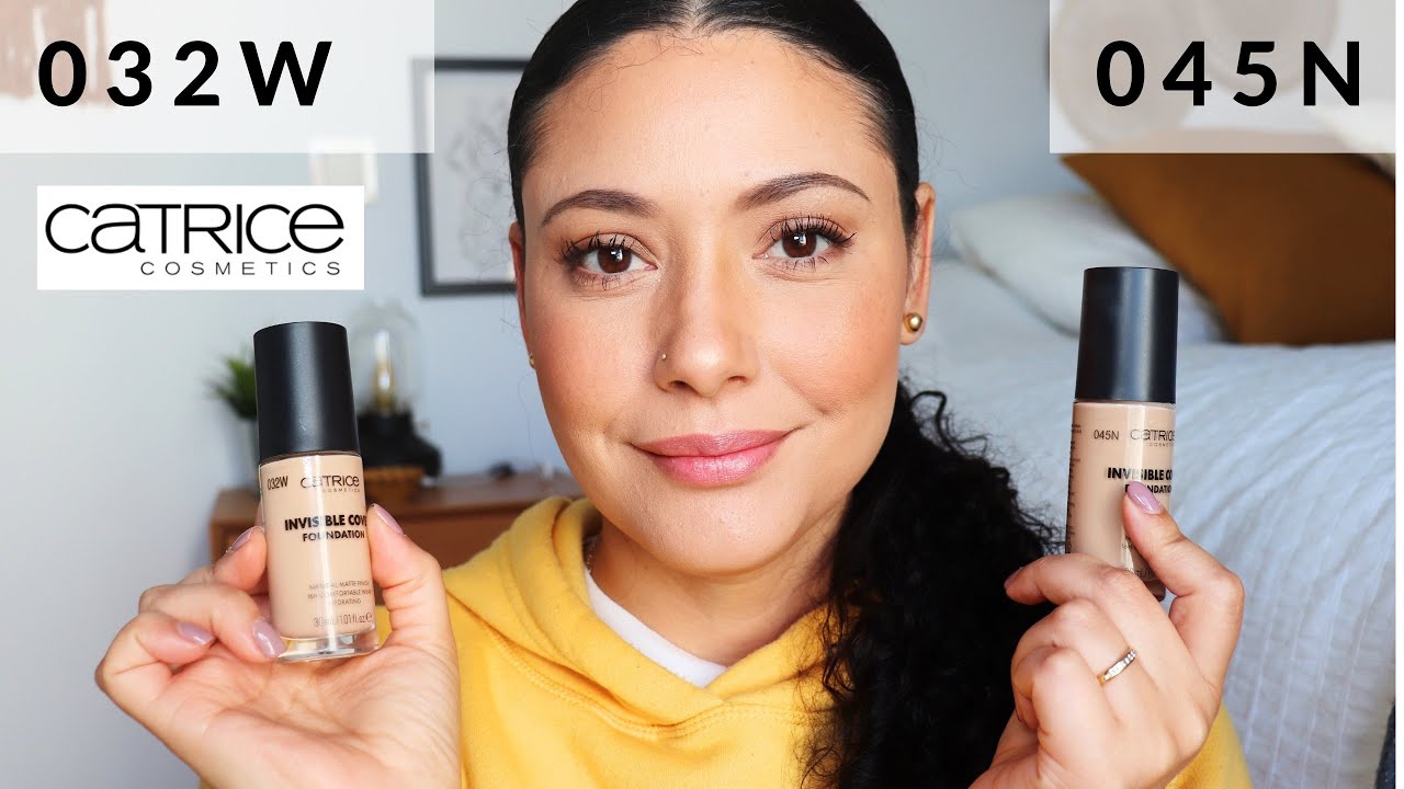 NEW Invisible Cover Foundation Catrice/ 032W, 045N