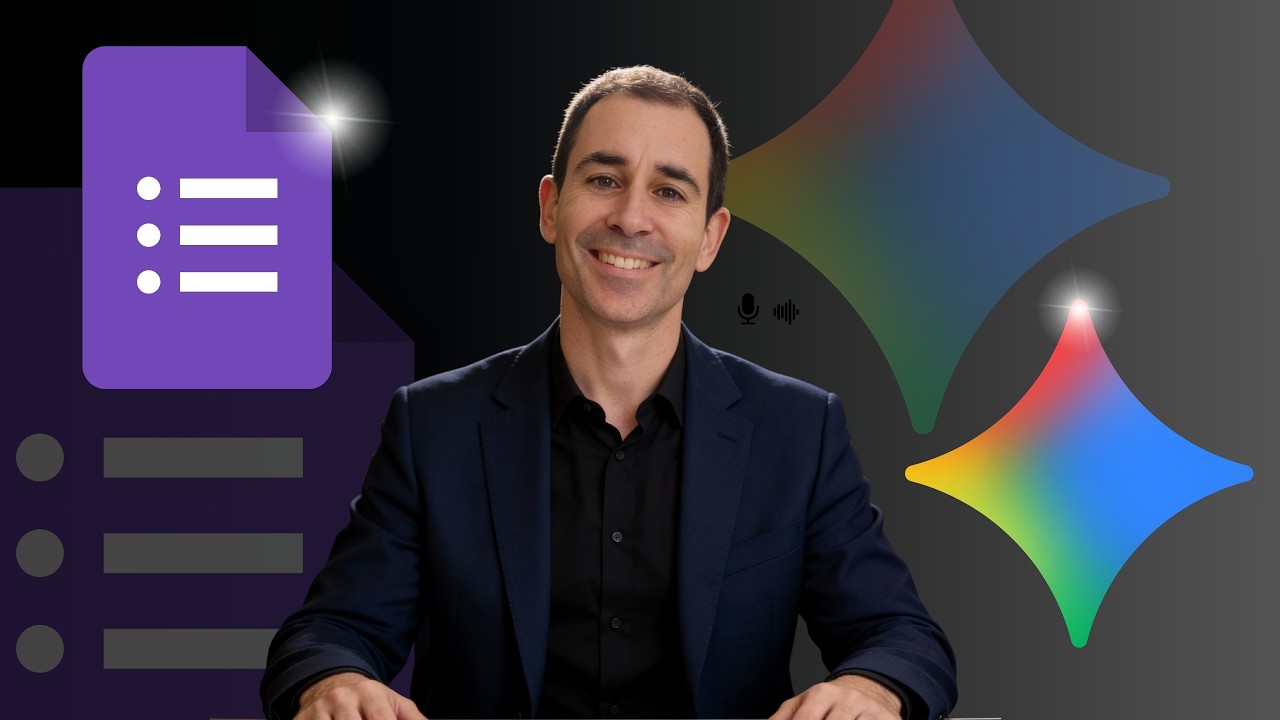 🚀 GEMINI y GOOGLE FORMS 🟪 IA para incrementar la Productividad en Google Workspace 🟥