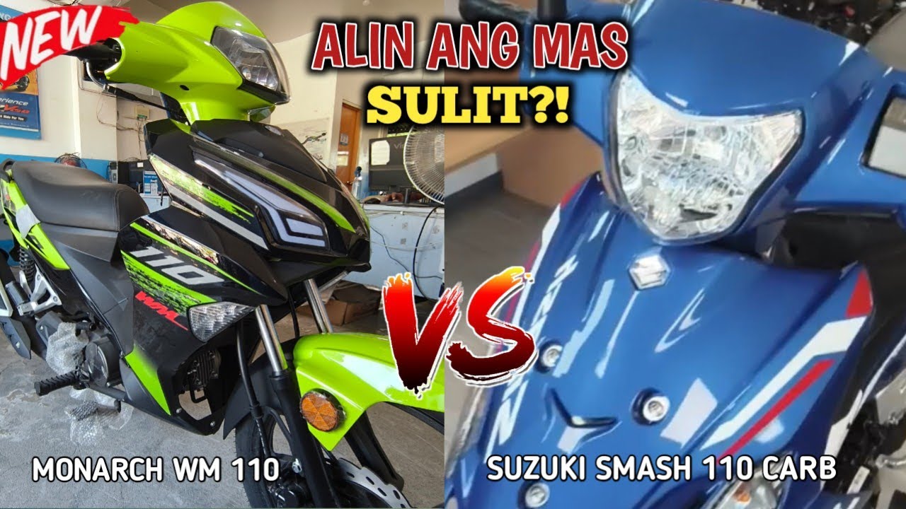SUZUKI SMASH 110 CARB VS MONARCH WM 110 #trendingvideo #trending 