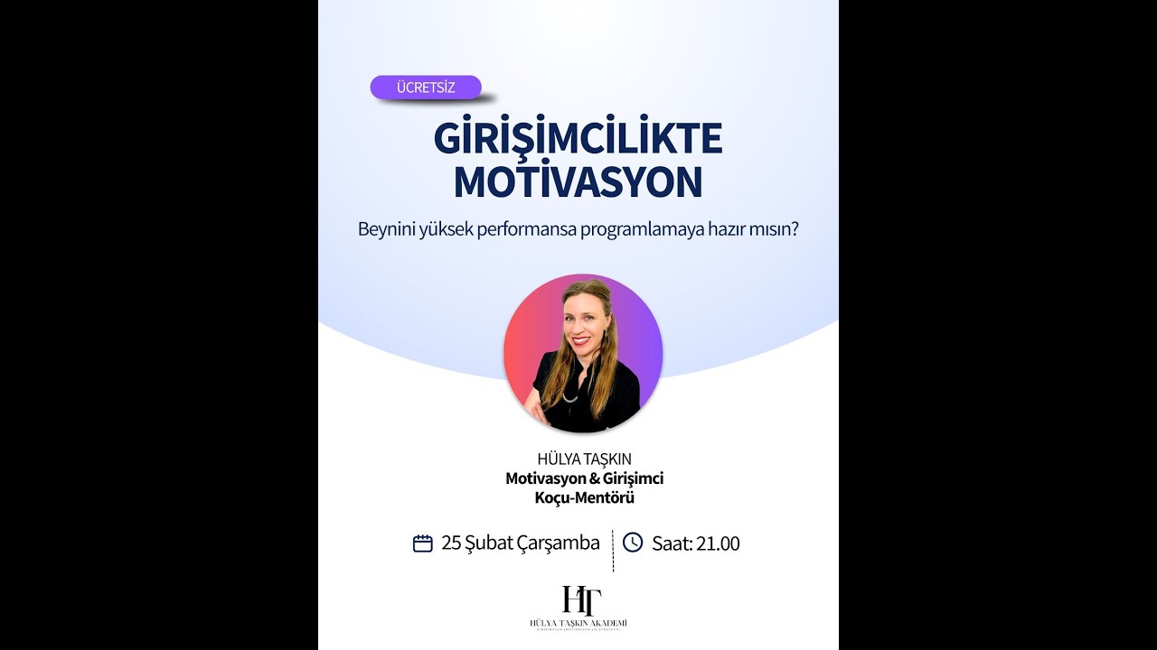 Girişimcilikte Motivasyon Semineri - 25.02.2026