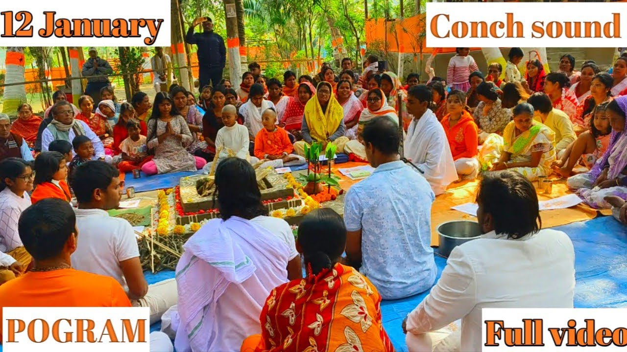 12 January Conch Sound Program ...