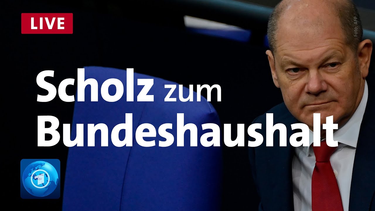 Haushaltsdebatte im Bundestag - Finanzminister Scholz stellt Bundeshaushalt 2021 vor