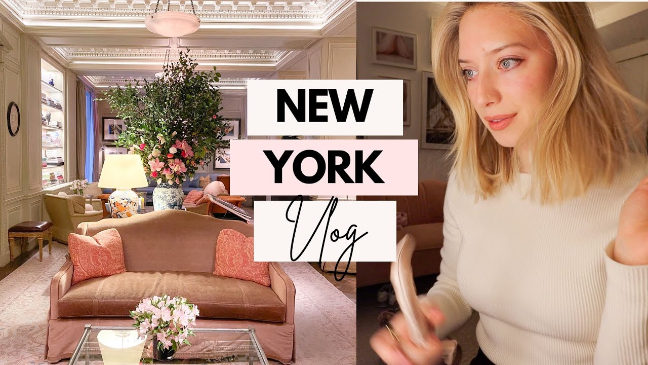 My Life in NEW YORK vlog! Dior afternoon tea, dinners out, planning and meal prepping