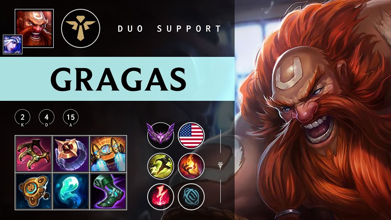 Gragas Support vs Rell - NA Master Patch 25.24