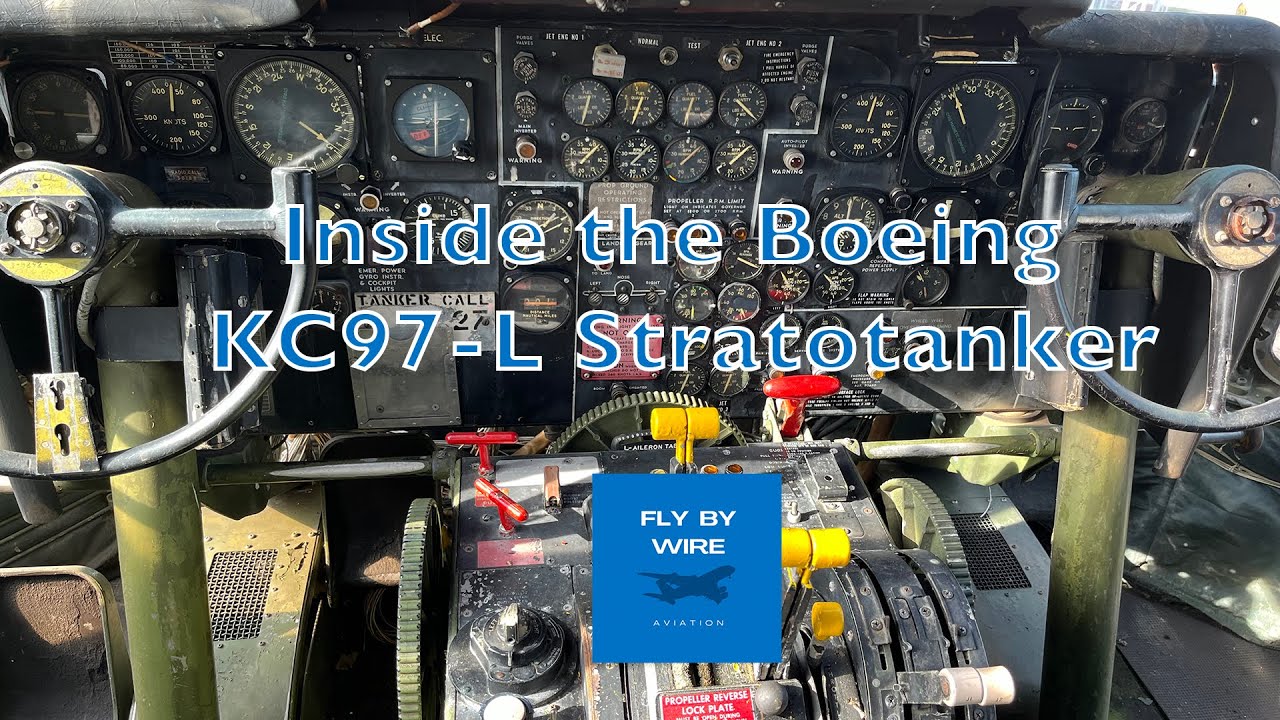 Inside the Boeing KC97-L Stratotanker