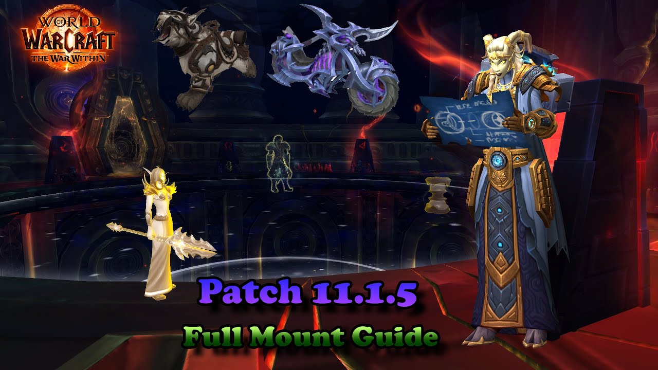 How To Get All The Patch 11.1.5 Mounts | World of Warcraft: The War Within
