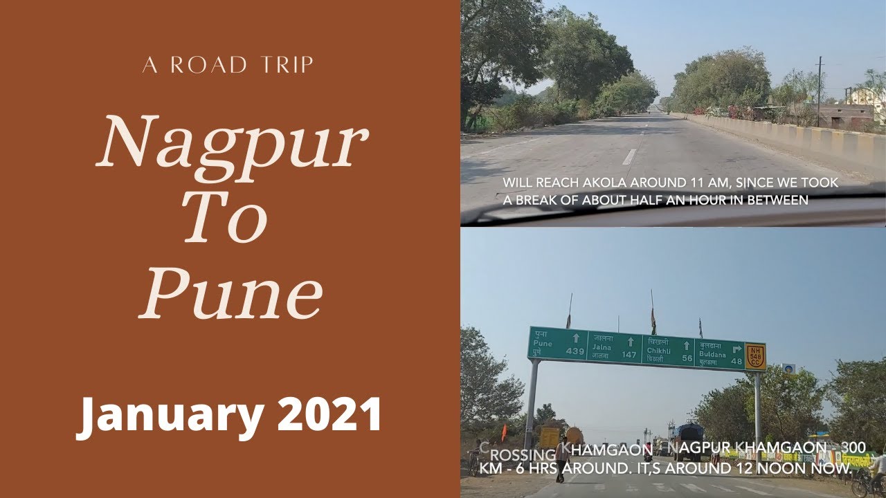 Nagpur to Pune by Road / JAN 2021 Road Travel / Road Conditions / Our Journey with 2 kids and 2 dogs