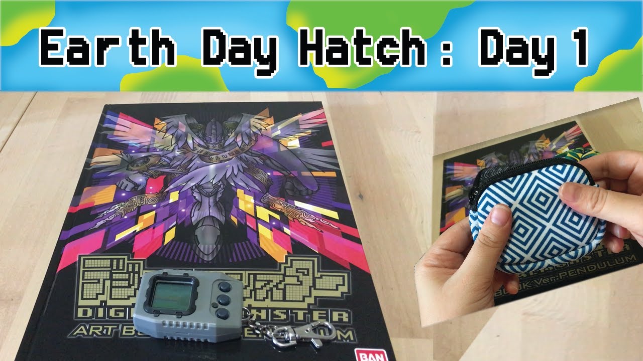 Digimon Pen 20th Earth Day Hatch Day 1 - Art book Showcase