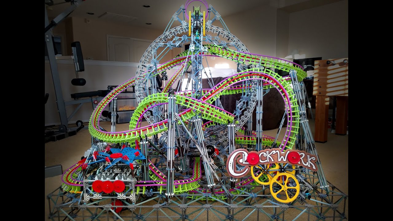 Clockwork - K'Nex Roller Coaster