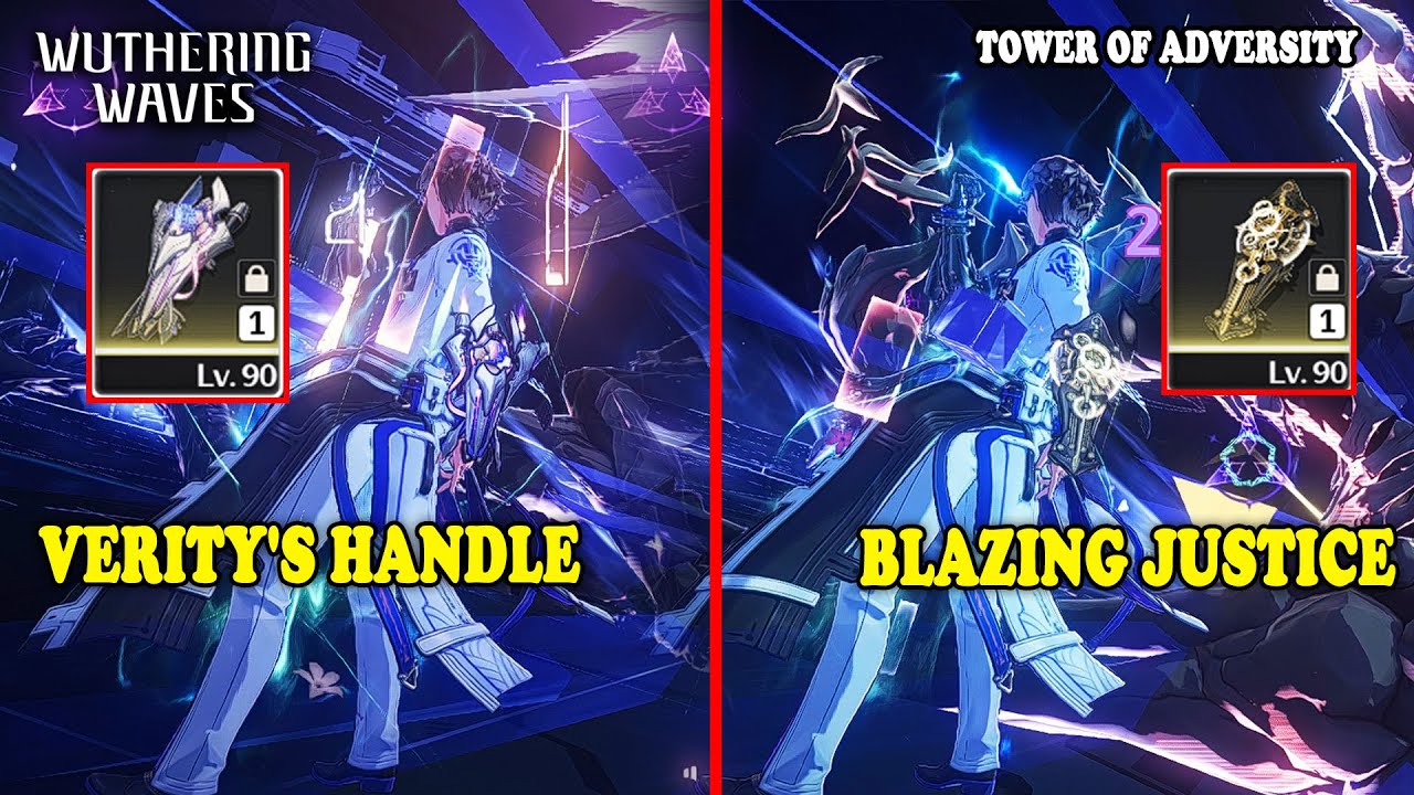 Verity's Handle and Blazing Justice Xiangli Yao Damage Testing Gameplay - Wuthering Waves
