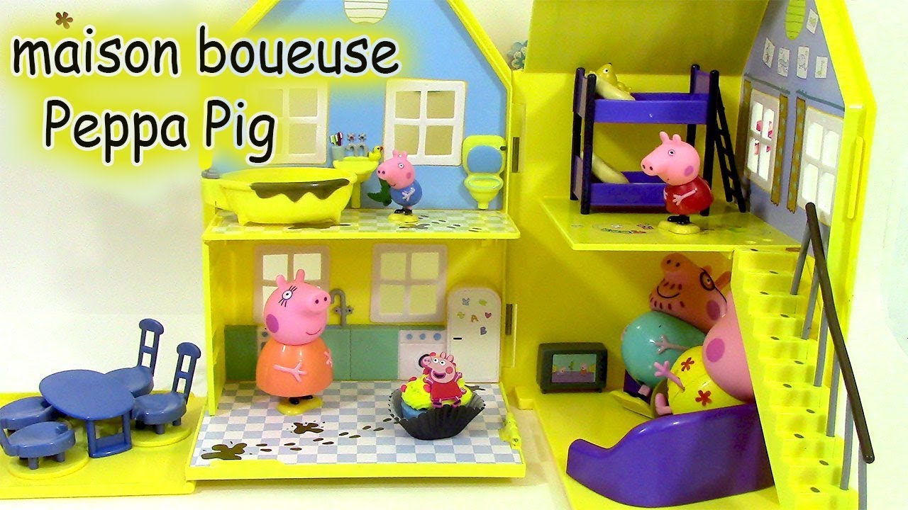 La Grande Maison Boueuse de Peppa Pig Jouet Play Doh ♥ Muddy Puddle Deluxe Playhouse