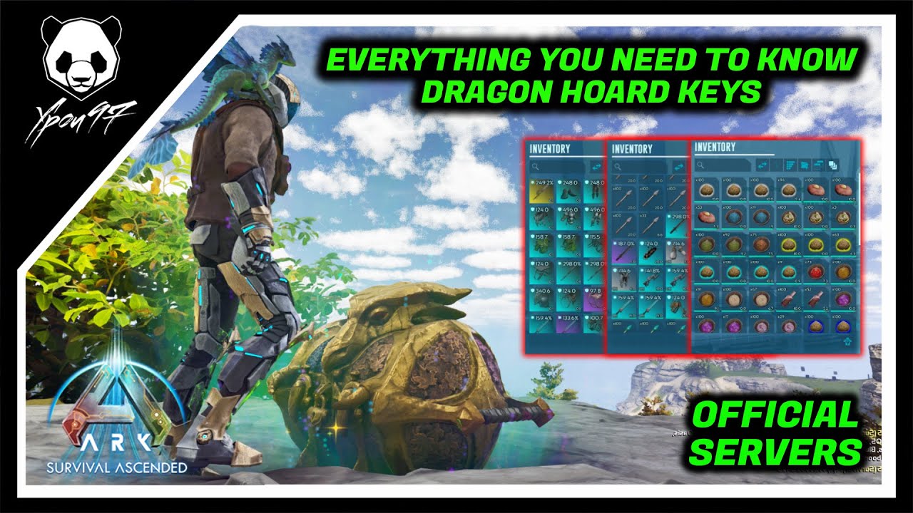 Drakelings - Everything You Need To Know - Dragon Hoard Keys! | ARK: Survival Ascended