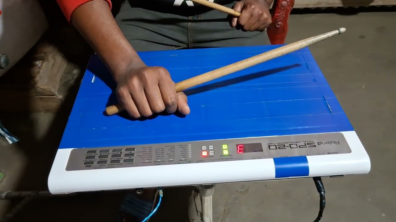 বাংলা ফোক প্যাচ কি ভাবে বাজাবেন দেখুন Roland  spd 20