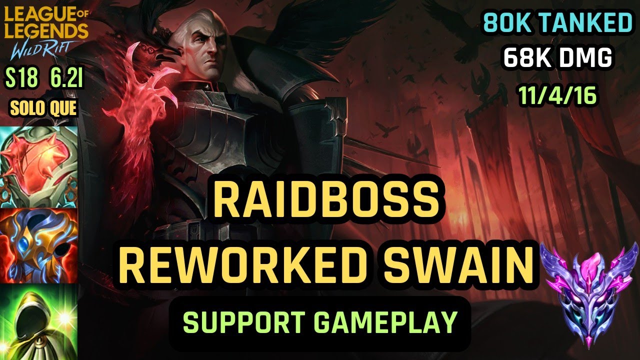 They Said Swain Support Is DEAD after Rework… So I Made Him Immortal 💀 | Wild Rift