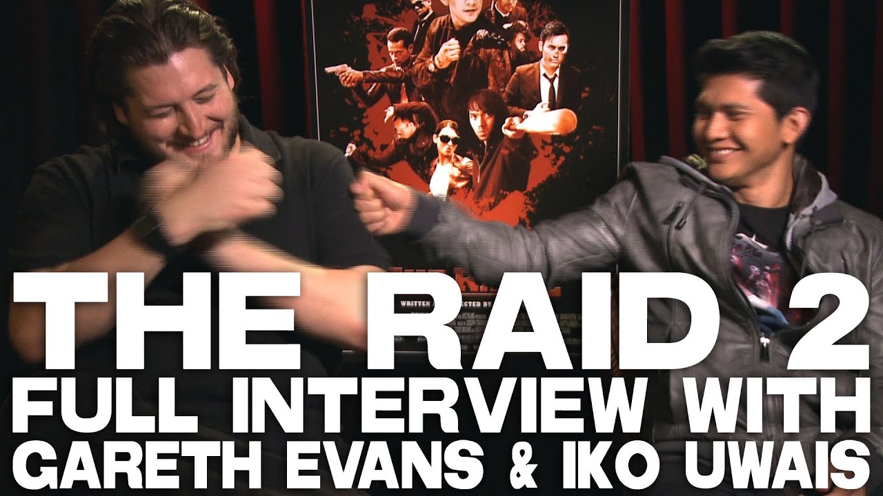 THE RAID 2 Full Interview With Gareth Evans & Iko Uwais