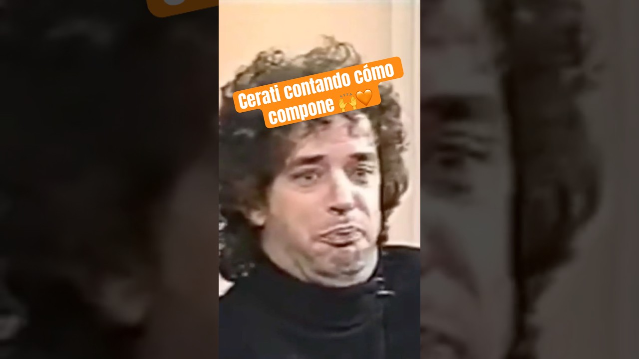 Cerati contando cómo compone 🙌🧡#cerati #sodastereo #rocknacional #musicaargentina #berniwav