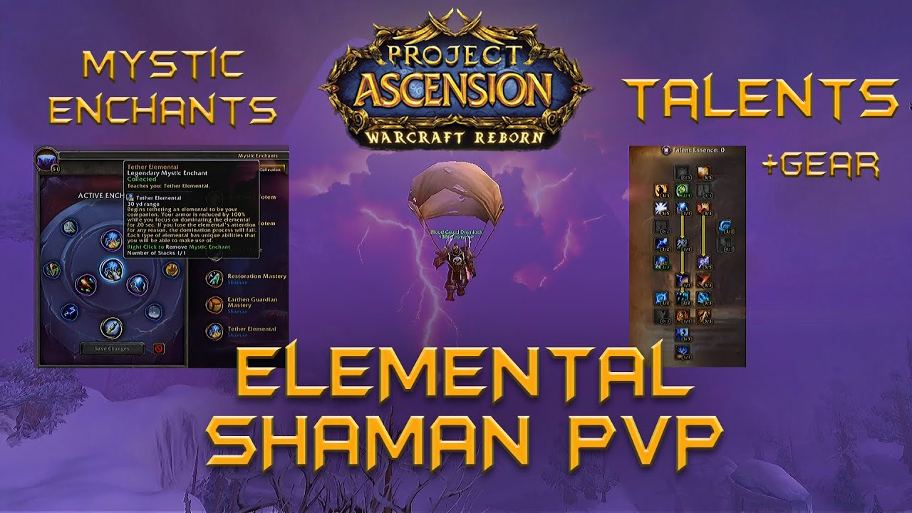 Dremlock III Elemental Shaman PVP WoW Ascension Bronzebeard