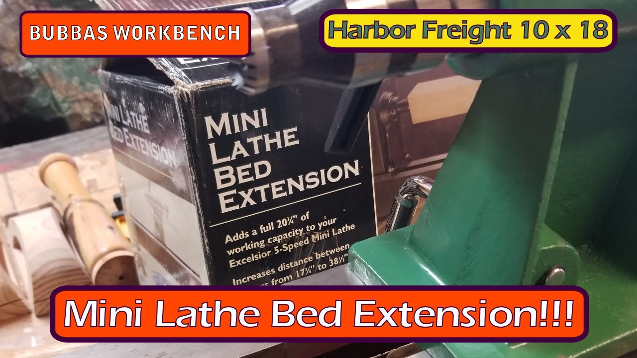 Harbor Freight 10 x 18 Mini Lathe Bed Extension