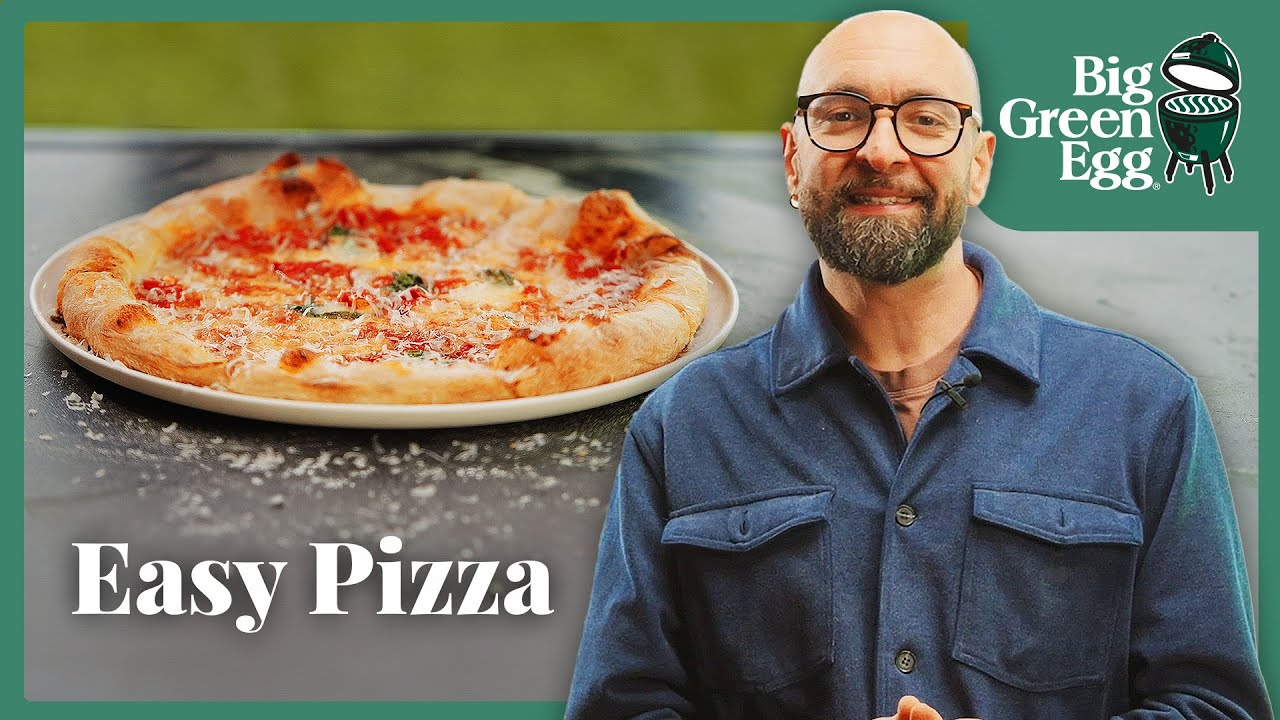 Makkelijke pizza van de BBQ | Perfect Pizza | Big Green Egg