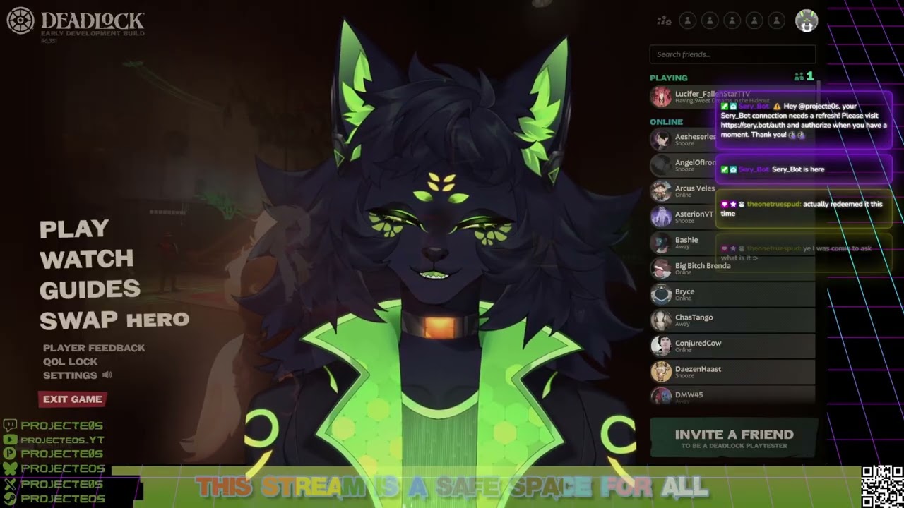 [Unscheduled Stream] More #Deadlock?! Does that mean I perfected my build?! Not exactly... Come see!