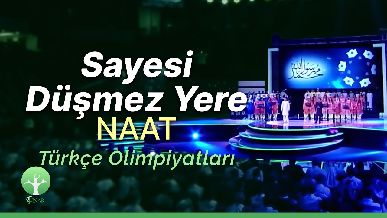 Türkçe Olimpiyatları | Naat | Sayesi Düşmez Yere | Sohruh Yunusov - Muhammed Taha