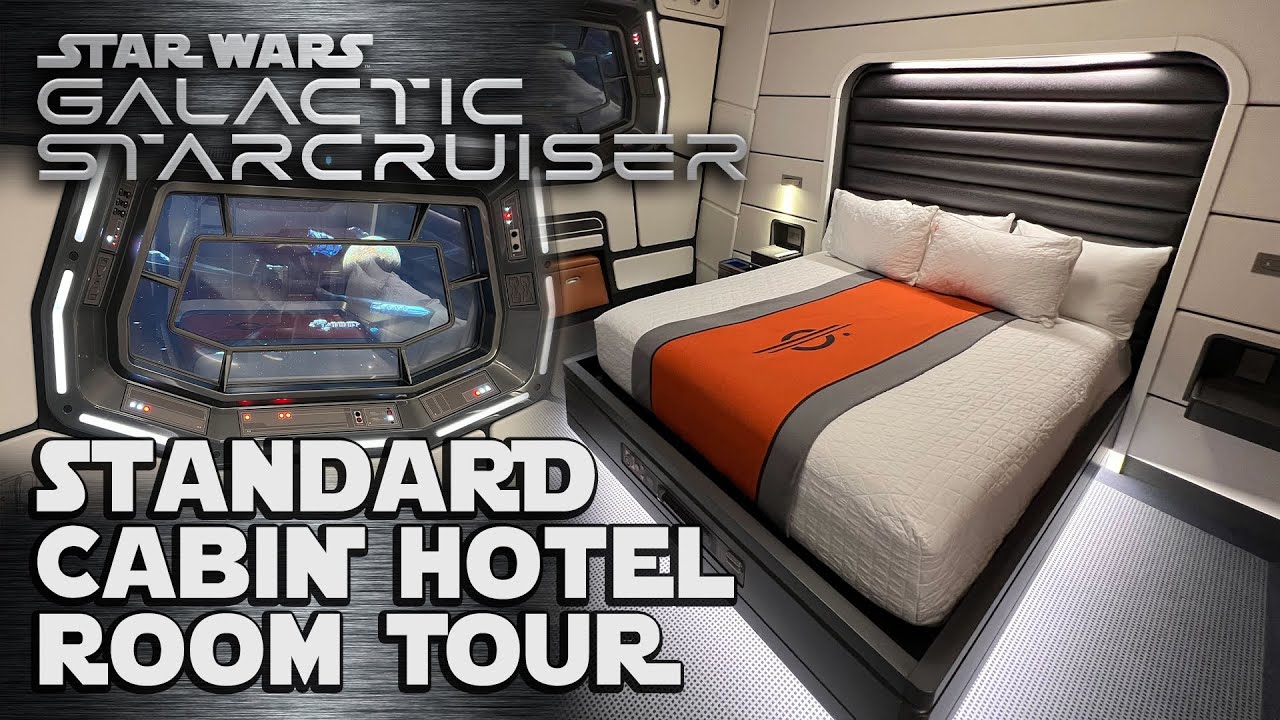 Standard Cabin Hotel Room Tour - Star Wars: Galactic Starcruiser