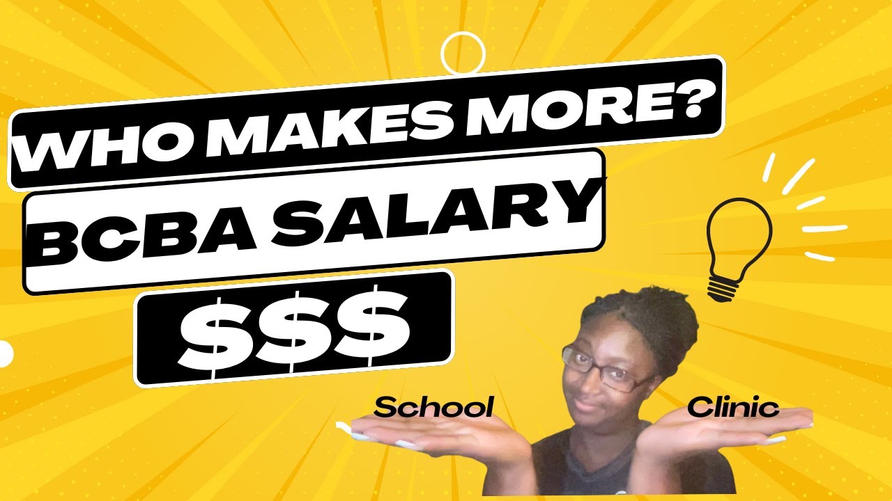 BCBA Salary - Transparency moment...which setting makes more school or clinic...you'll be surprised!